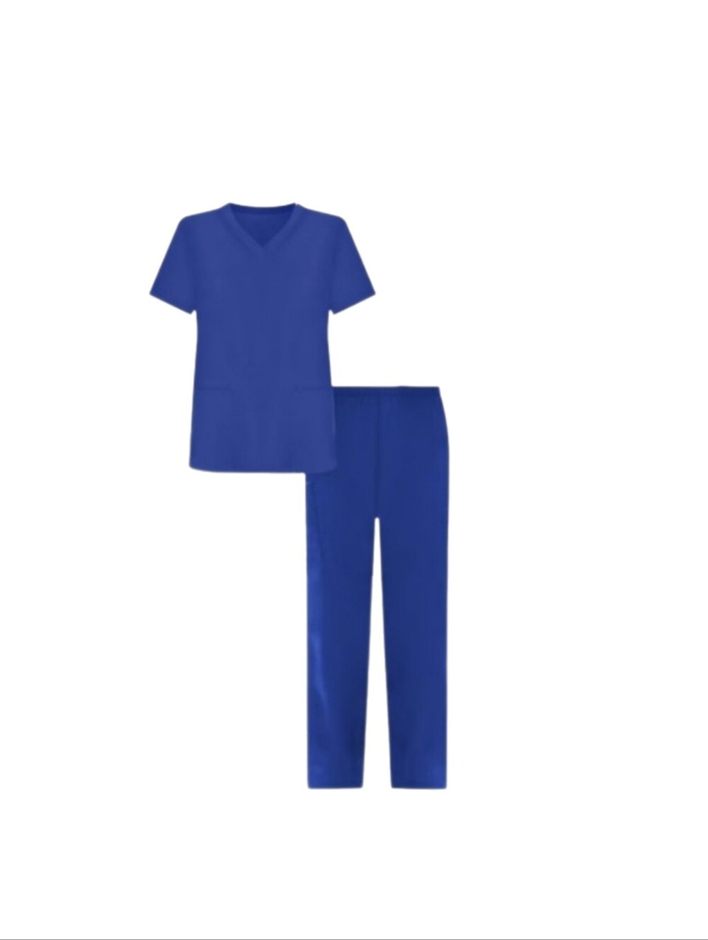 White Swan Fundamentals Galaxy Blue Scrub Set Medium Unisex NWT